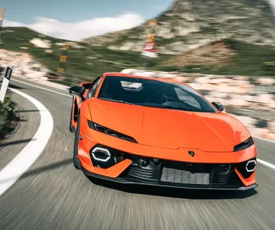 Zur Gesamt-Performance steuert der Biturbo-V8 588 kW/800 PS bei. Foto: Lamborghini