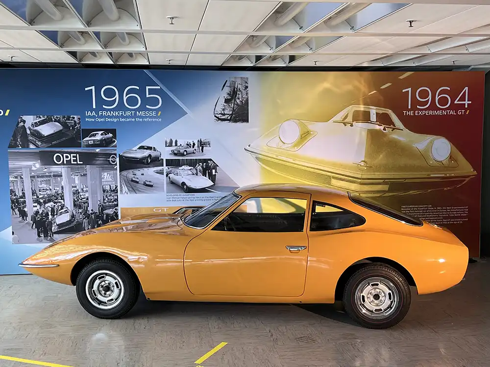 Erstes Dreamcar aus einem deutschen Designatelier – Der Opel GT Experimental debütierte 1965 auf der IAA. Foto: autodrom