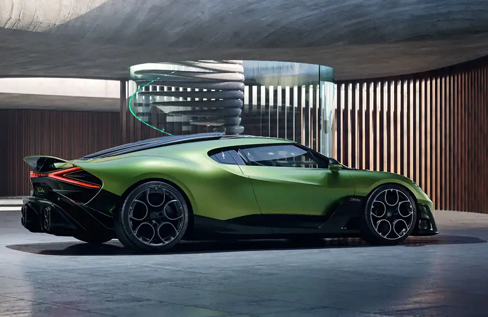 Das Einzelstück soll Brouillard heißen und an das Lieblingspferd von Firmengründer Ettore Bugatti erinnern. Foto: Bugatti