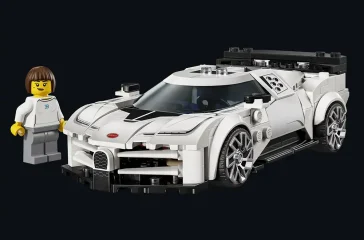 Den Bugatti Centodieci gibt es jetzt auch als Lego-Bausatz. Foto: Lego