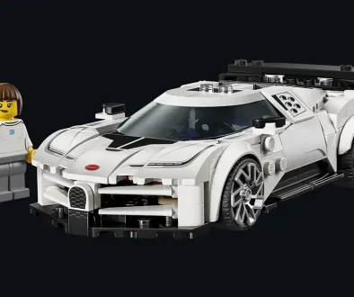 Den Bugatti Centodieci gibt es jetzt auch als Lego-Bausatz. Foto: Lego
