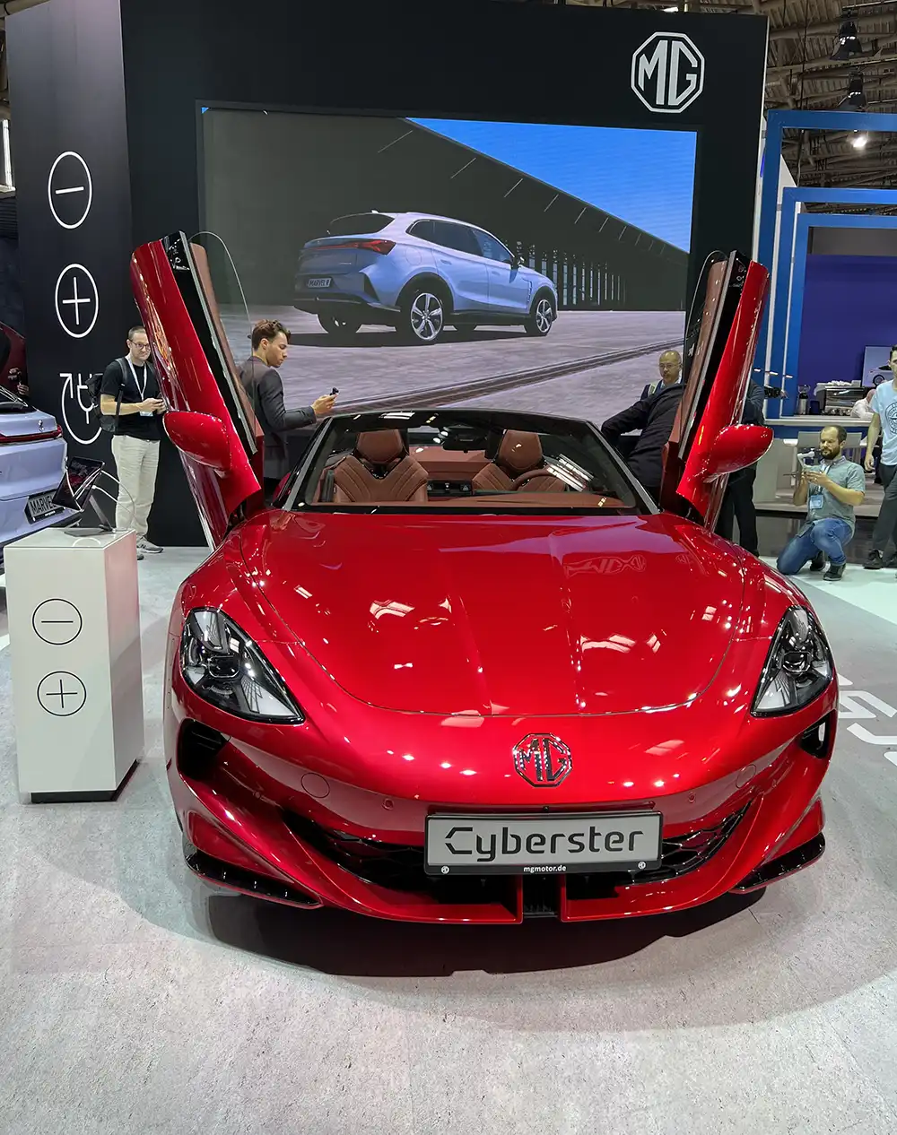 Mit neuen Ideen in die Zukunft – Seit 2021 findet die IAA in München statt und chinesische Modelle wie der MG Cyberster (IAA 2023) zählen zu den Highlights der Mobiltätsmesse. Foto: autodrom