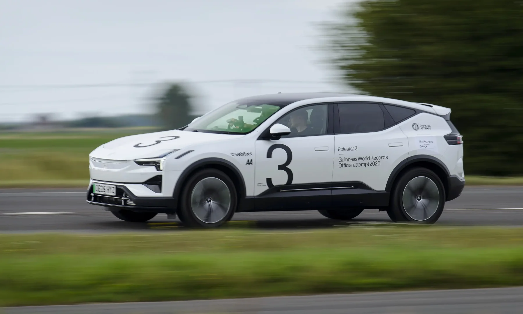 Der Polestar hat einen Reichweitenrekord aufgestellt. Foto: Polestar
