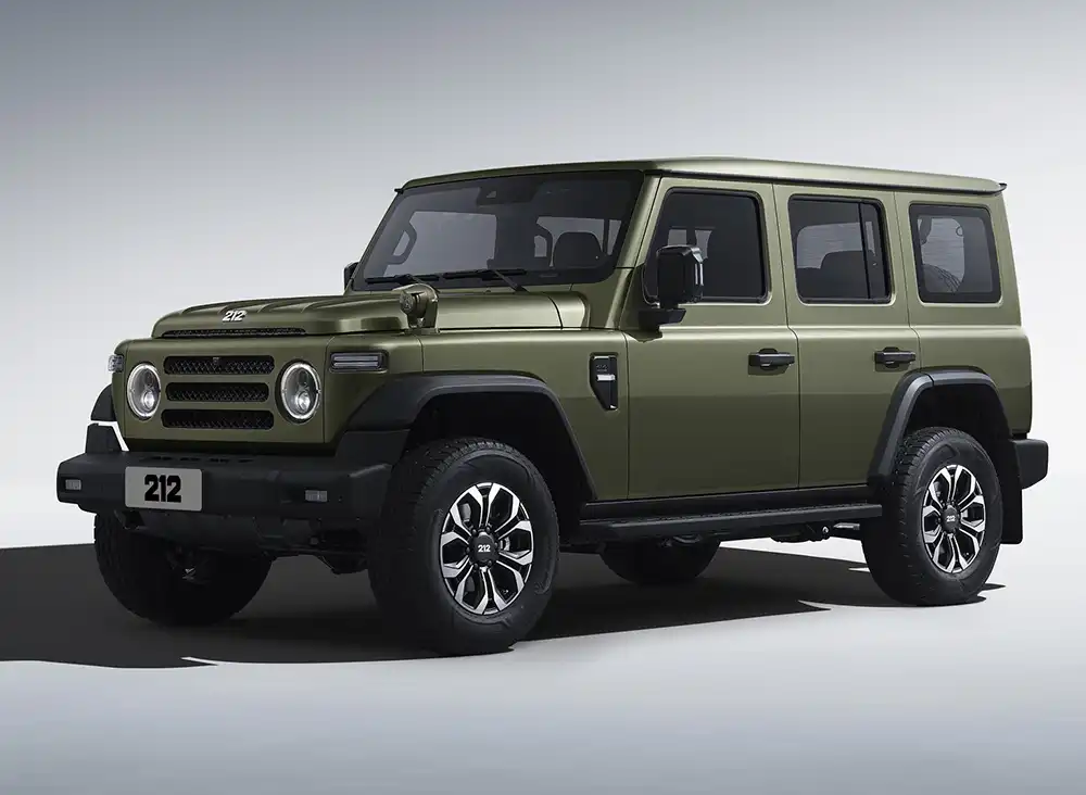 Die 212 Off Road Vehicle Co. Ltd. – auch bekannt als Off Road Automobile Company – zeigt erstmals in Deutschland ihr Modell T01. Foto: Indimo