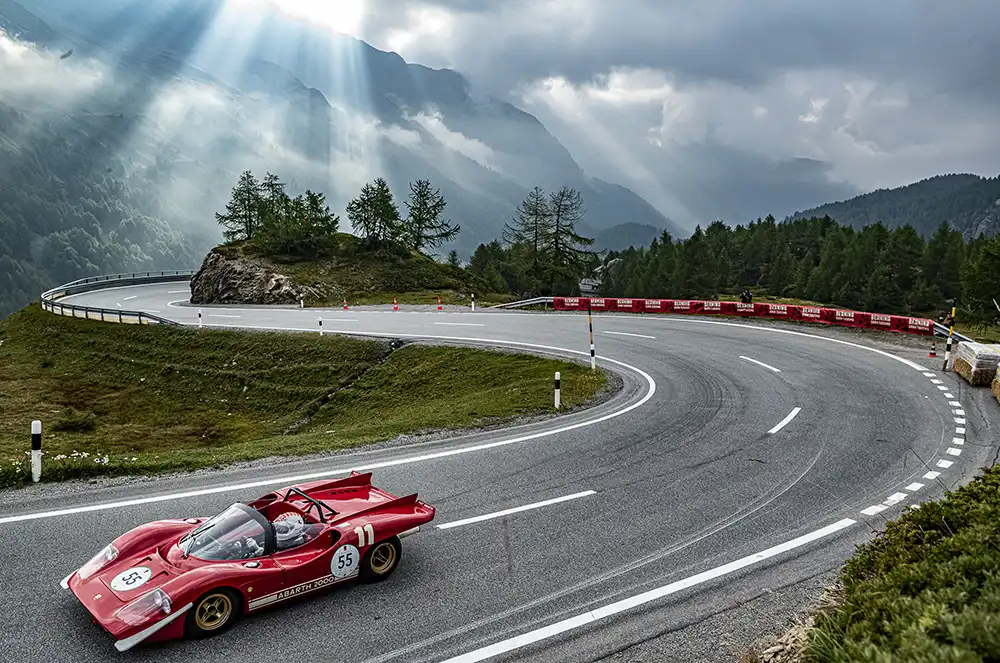 Bernina Gran Tourismo Abarth 2000. Foto: Bernina Gran Tourismo