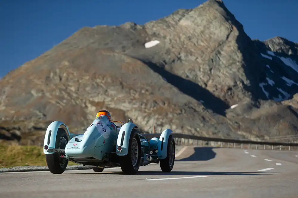 Bernina Gran Tourismo Talbot-Lago T26C. Foto: Bernina Gran Tourismo