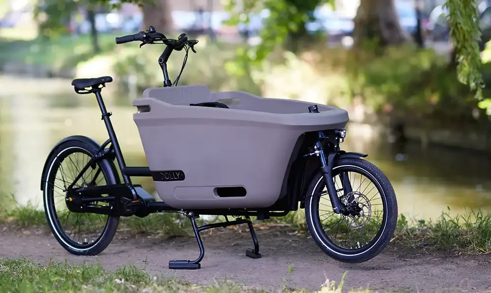 Das Longjohn-Lastenrad Dolly Joy ist wieder offiziell in Deutschland zu haben. Foto: Optima Cycles