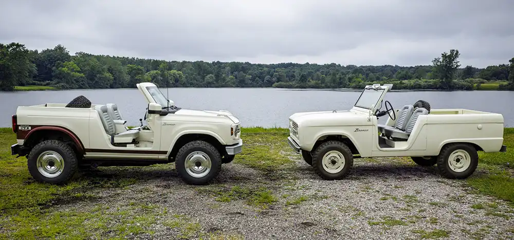 Die Ähnlichkeit ist trotz Altersunterschied verblüffend. Foto: Ford