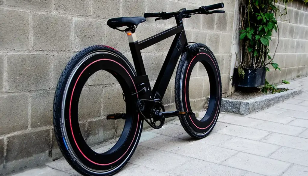 Schlicht Go heißt das optisch imposante E-Bike der schwedischen Firma Noll. Foto: Noll