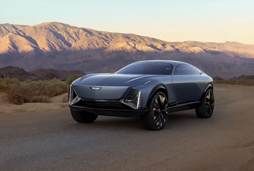 Die Front des Cadillac Elevated Velocity greift Elemente aktuelle Cadillac-Modelle auf. Foto: Cadillac
