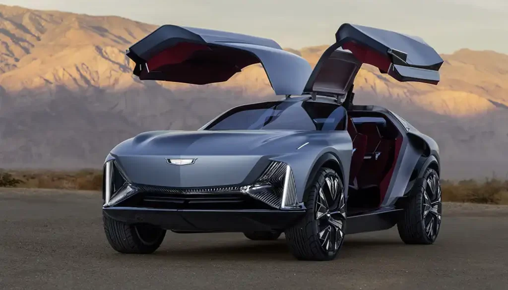 Elevated Velocity heißt eine neue Elektro-Studie der amerikanischen Nobelmarke Cadillac. Foto: Cadillac