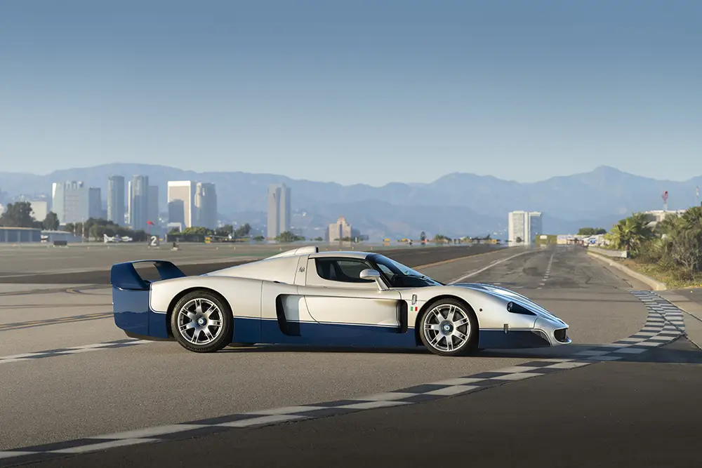 Maserati MC12 Stradale Seitenansicht. Bildrechte: Robin Adams/Mit freundlicher Genehmigung von Broad Arrow Auctions.