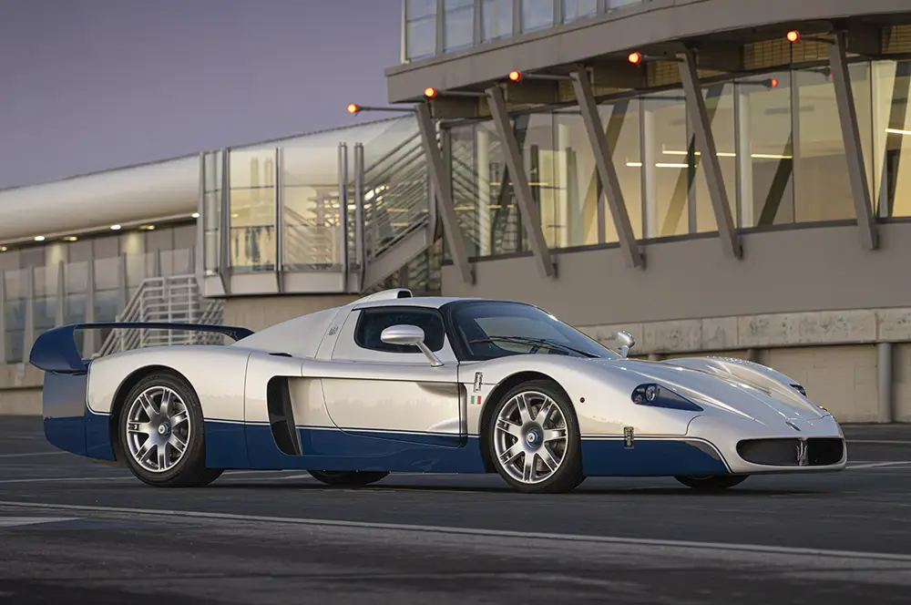 Maserati MC12 Stradale Dreiviertel Sicht. Bildrechte: Robin Adams/Mit freundlicher Genehmigung von Broad Arrow Auctions.