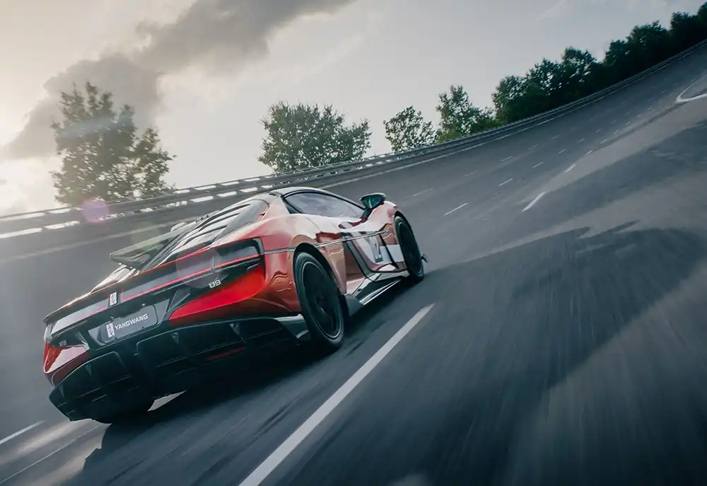 Fast 500 km/h standen am Ende auf dem Tacho. Foto: BYD