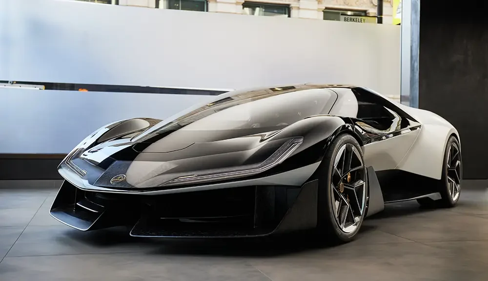 Mit dem Theory 1 gibt Lotus auf der IAA Einblicke in die Zukunft sportlicher Modelle. Foto: Lotus