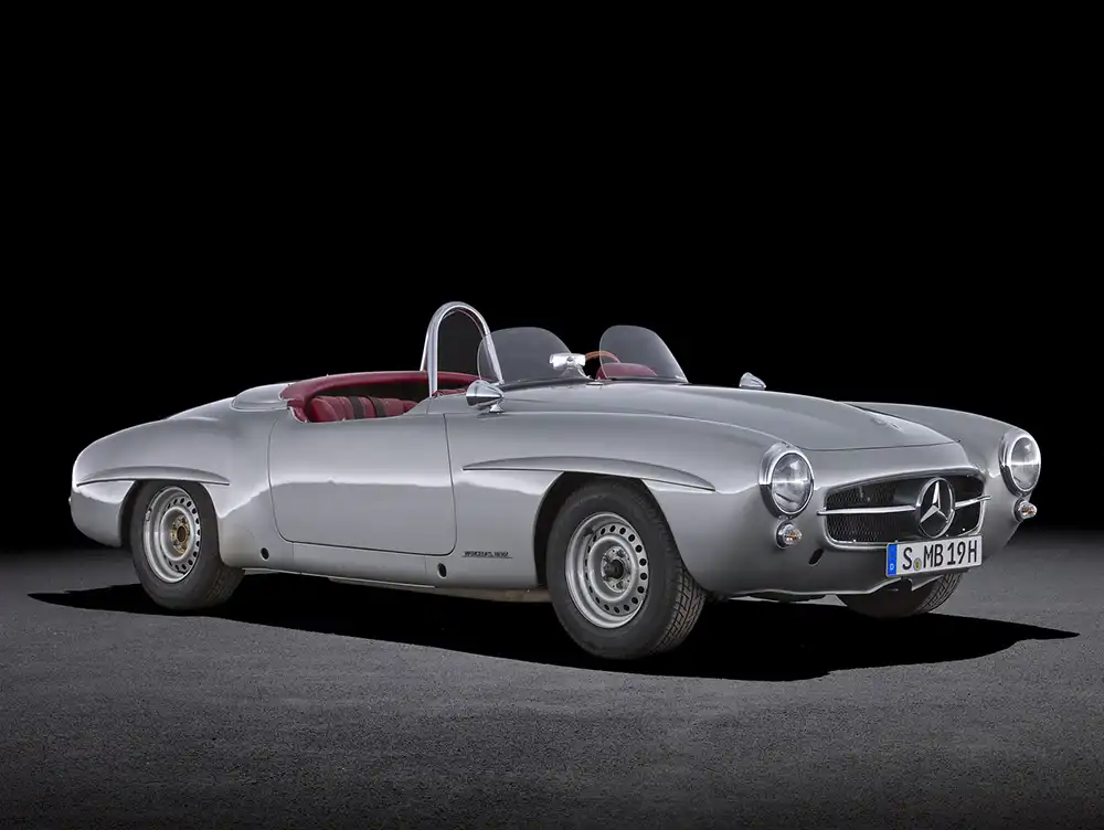 Mercedes 190 SL. Foto: Bernina Gran Tourismo