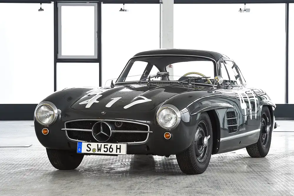 Mercedes 300 SL Coupe. Foto: Bernina Gran Tourismo