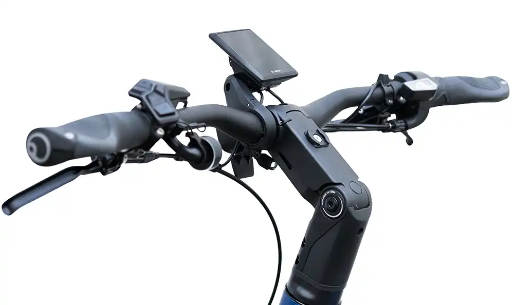 Das Cockpit des E-Xite ist mit den schönen und praktischen Bedienelementen aus dem Bosch-Smart-System-Programm ausgestattet. Foto: Koga/pd-f