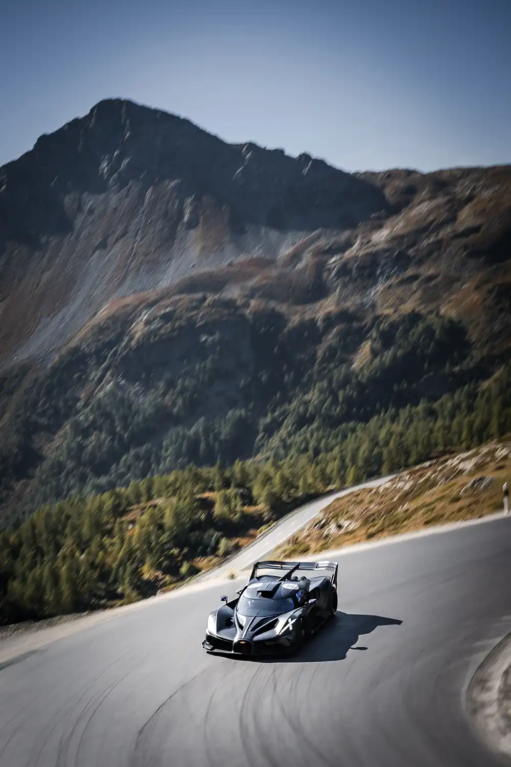 Bugatti Bolide. Foto: Copyright © Bernina Gran Turismo