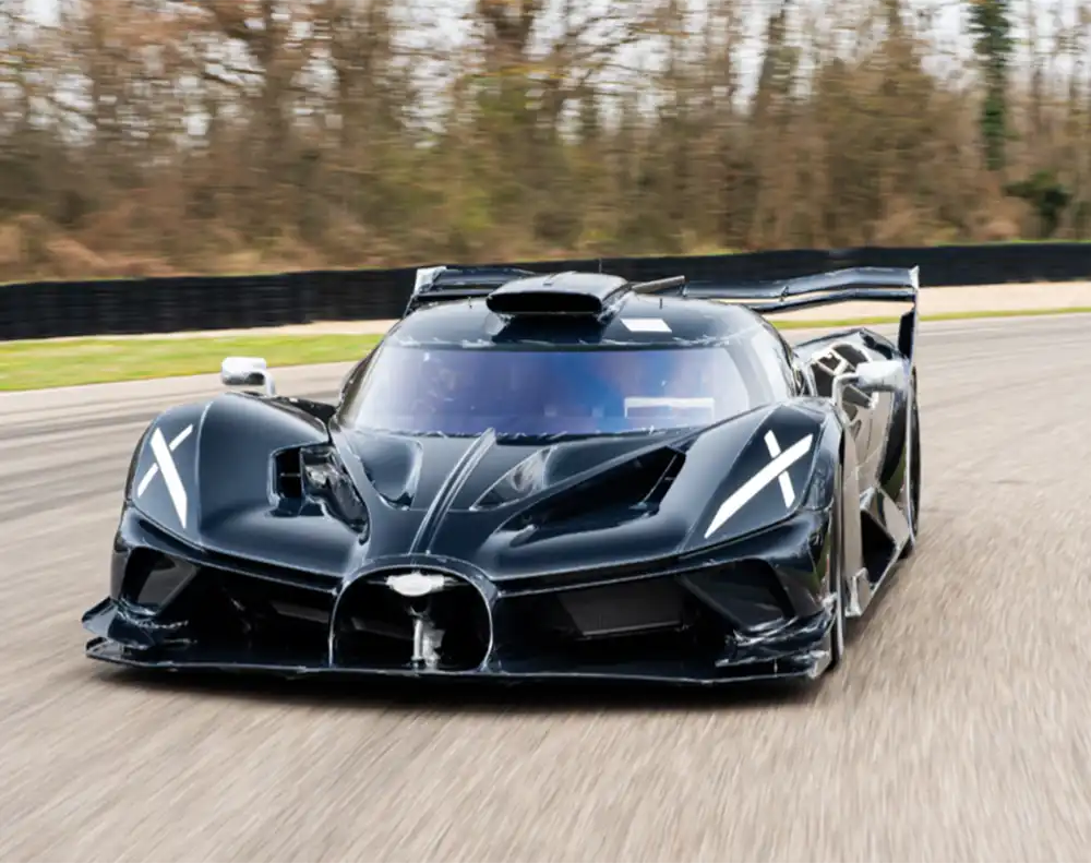 Bugatti Bolide. Foto: Bernina Gran Tourismo
