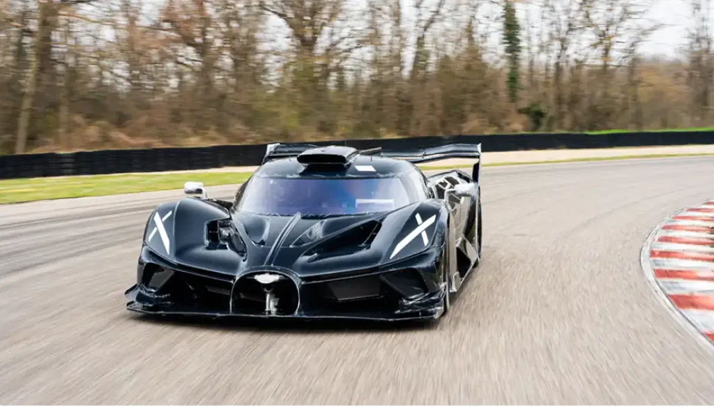 Bugatti Bolide. Foto: Bernina Grand Tourismo