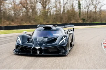 Bugatti Bolide. Foto: Bernina Grand Tourismo