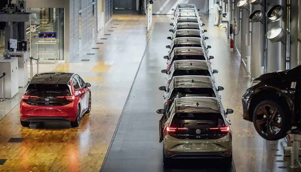 Der E-Autoanteil in Europa liegt bei rund 16 Prozent. Foto: VW