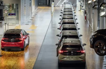 Der E-Autoanteil in Europa liegt bei rund 16 Prozent. Foto: VW