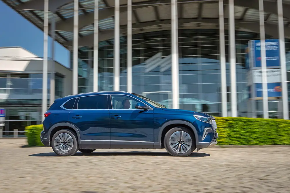 Togg ist eine neue Automarke aus der Türkei, die auf der IAA auf ihren Deutschlandstart vorbereitet. Foto: Togg