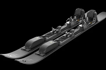 Die E-Autodoor AG aus der Schweiz hat mit E-Skimo ein Skitourensystem mit elektrischem Antrieb entwickelt. Foto: Autodoor