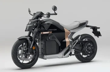 Honda zeigt zum ersten Mal sein neues Elektromotorrad WN7. Foto: Honda