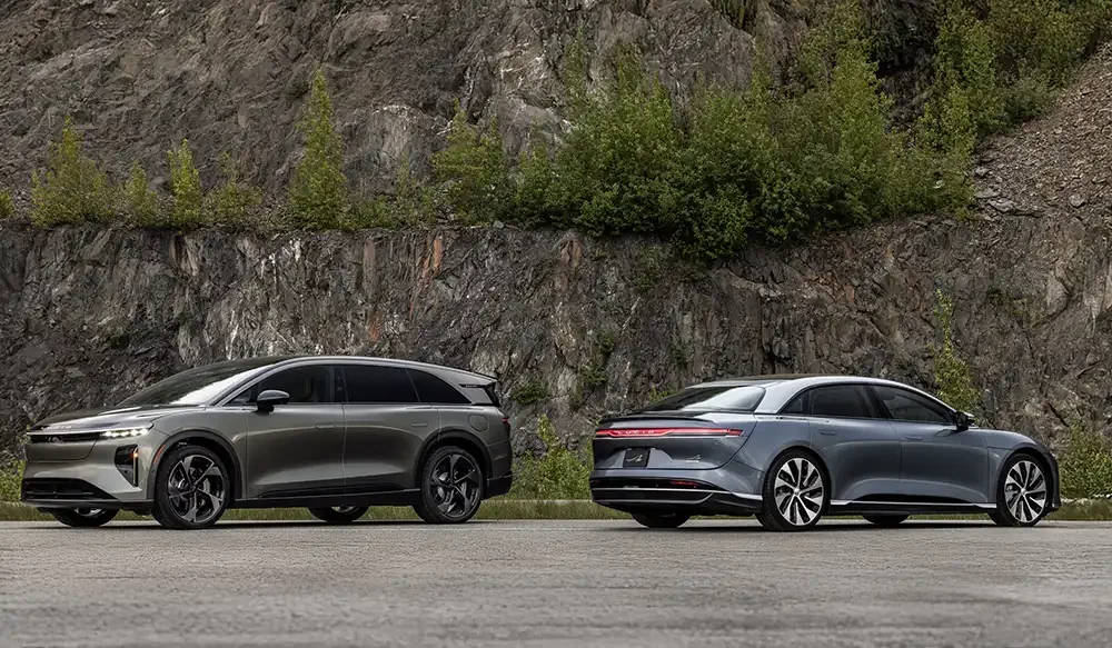 Ab 2026 ist Lucid Motors in Deutschland mit den beiden Modellen Gravity und Air vertreten. Foto: Lucid Motors