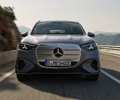 Der GLC mit seinem wuchtigen Kühlergrill will eine neue Ära für die Marke einläuten. Foto: Mercedes-Benz