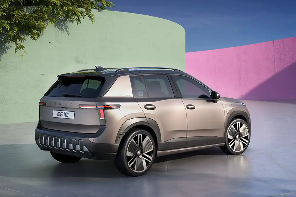 Das Design des Skoda Epiq unterscheidet sich deutlich von dem des ID. Cross. Foto: Skoda