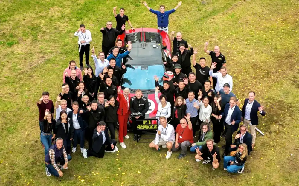 Anders als andere Newcomer, die ihre Hypercars bei spezialisierten Manufakturen einkaufen, habe BYD allein auf das Können der eigenen Ingenieure gesetzt. Foto: BYD