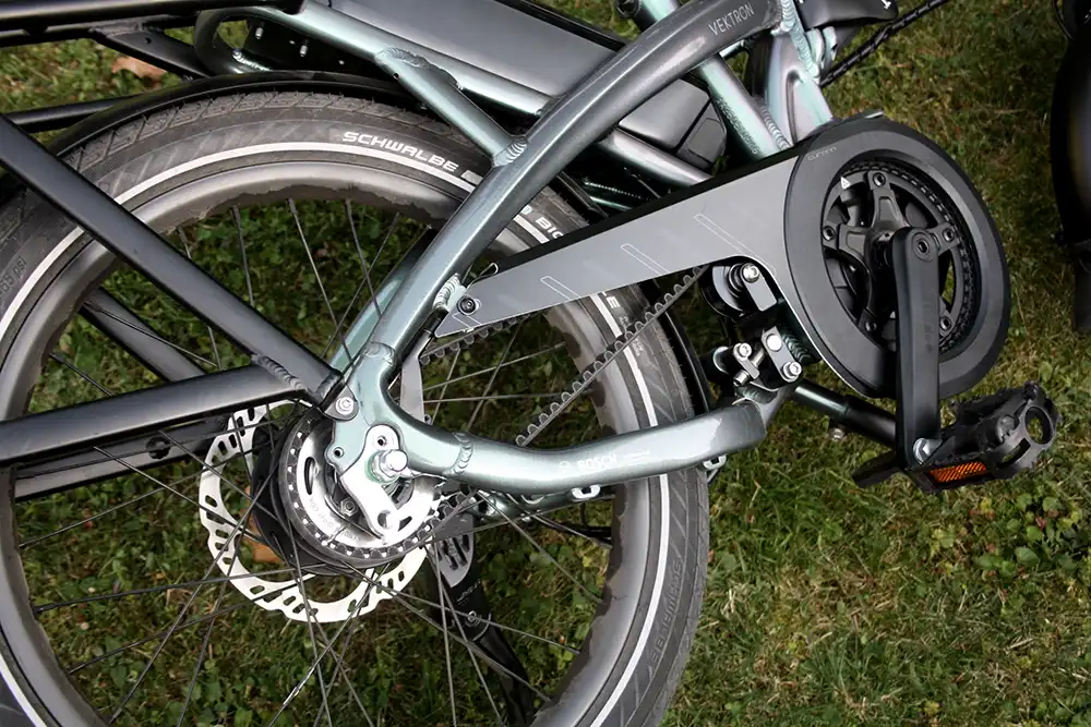 Der Bosch-Mittelmotor hat nun mehr Kraft. Foto: Tern