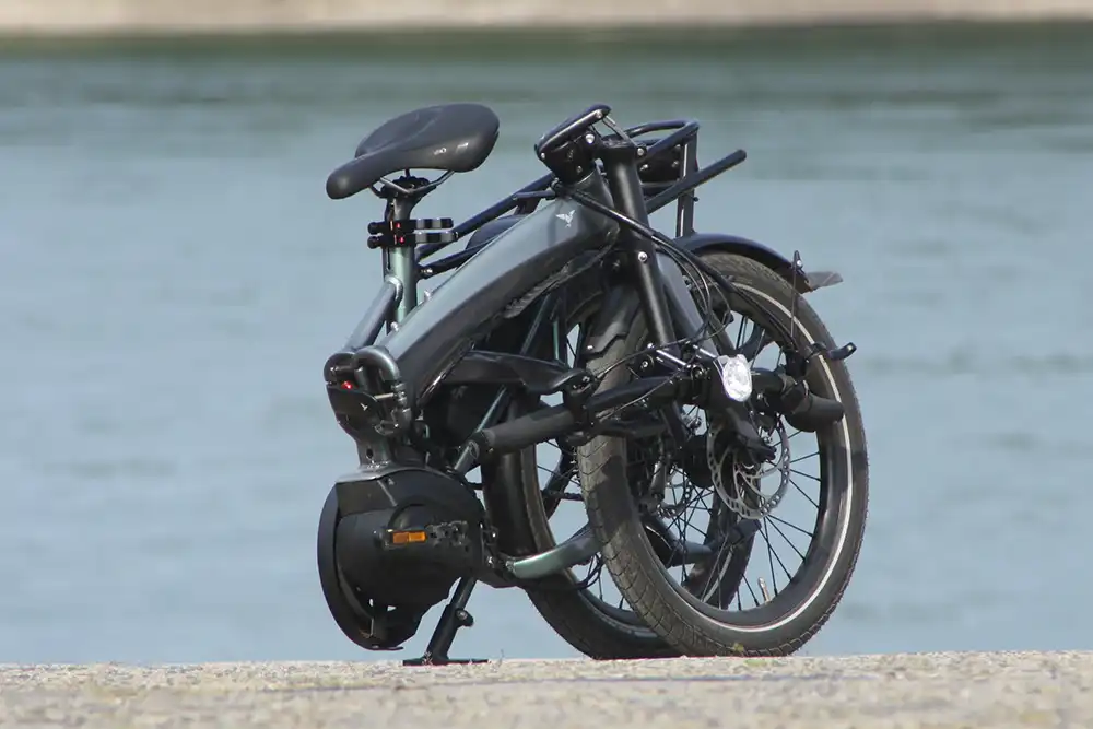 Dank neuem Riemenantrieb muss man keine Angst mehr vor hässlichem Schmutzeintrag durch Kettenschmiere haben. Foto: Tern