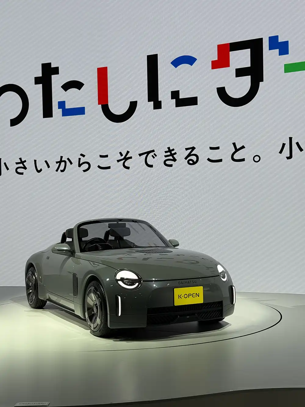 Auch ein neuer Daihatsu Copen ist zu sehen. Foto: SP-X/Benjamin Bessinger