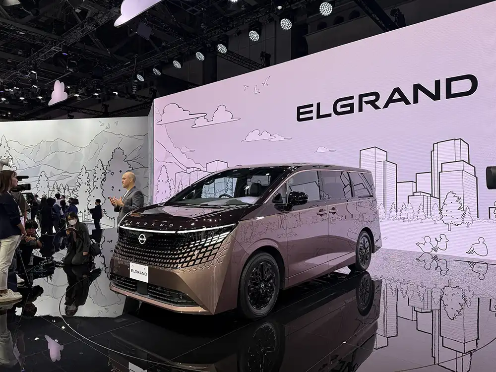 Nissan legt den Elgrand neu auf. Foto: SP-X/Benjamin Bessinger