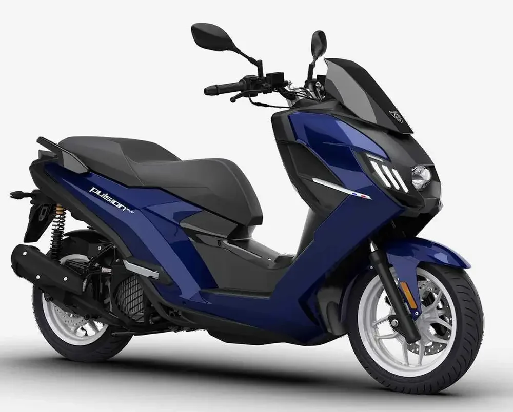 Peugeot Motocycles legt den Pulsion 125 mit Namenszusatz Evo neu auf. Foto: Peugeot Motocycles