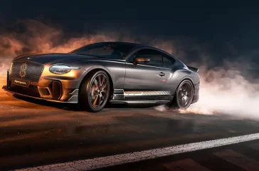 Beim Continental GT Supersports geht die üppige Kraft des Achtzylinders allein an die Hinterräder. Foto: Bentley