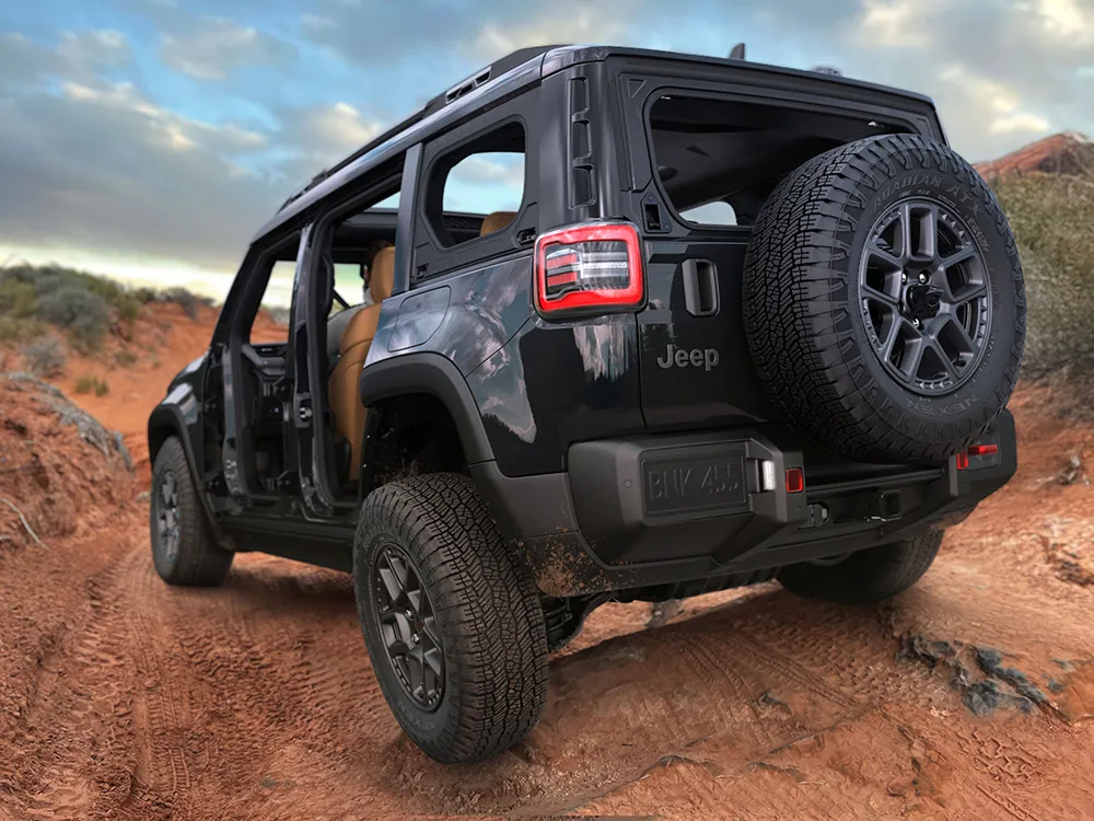 Jeep Recon kommt rein elektrisch. Foto: Jeep