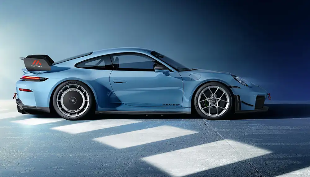 Porsche hat ein Rundstrecken-Kit für den GT3 aufgelegt. Foto: Porsche