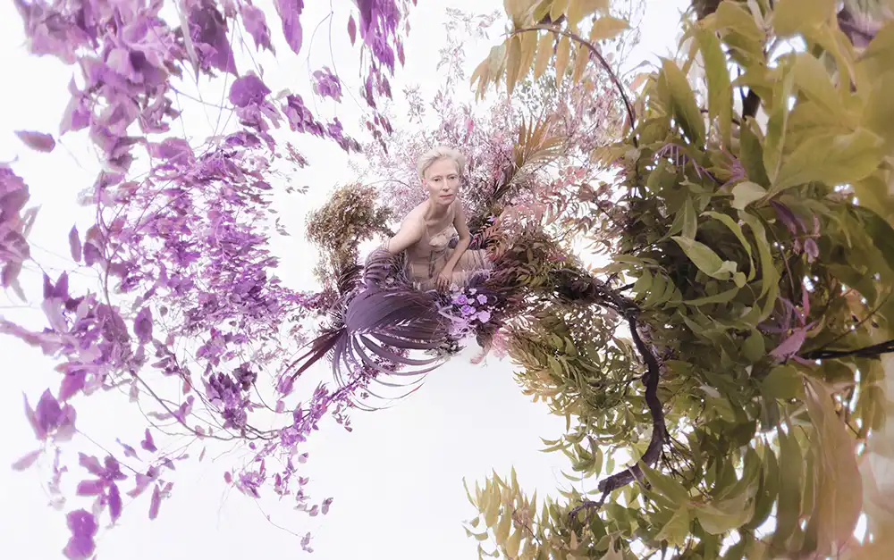 Die schottische Schauspielerin Tilda Swinton ist auch dabei. Foto: Pirelli