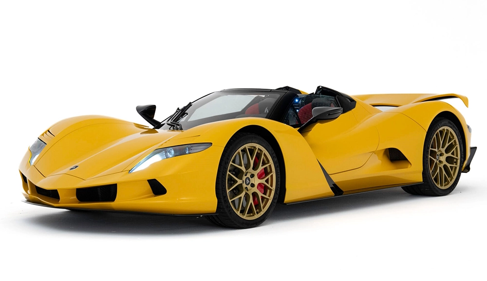 Das Hypercar Owl will Aspark außerdem als auf 20 Exemplare limitierten Roadster anbieten. Foto: Aspark