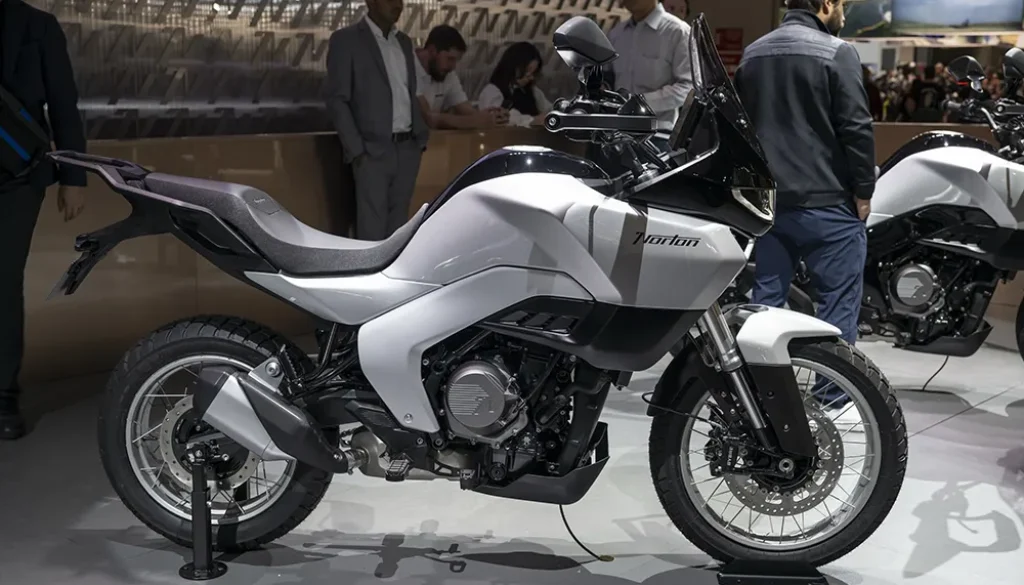 Anfang November feierte die Norton Atlas auf der EICMA in Mailand ihre Weltpremiere. Foto: Norton