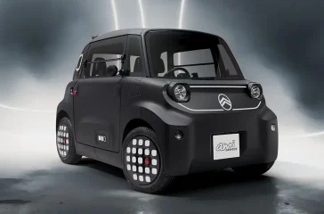 Den Ami bietet Citroen nun auch in der Ausstattung "Dark Side" an. Foto: Citroën