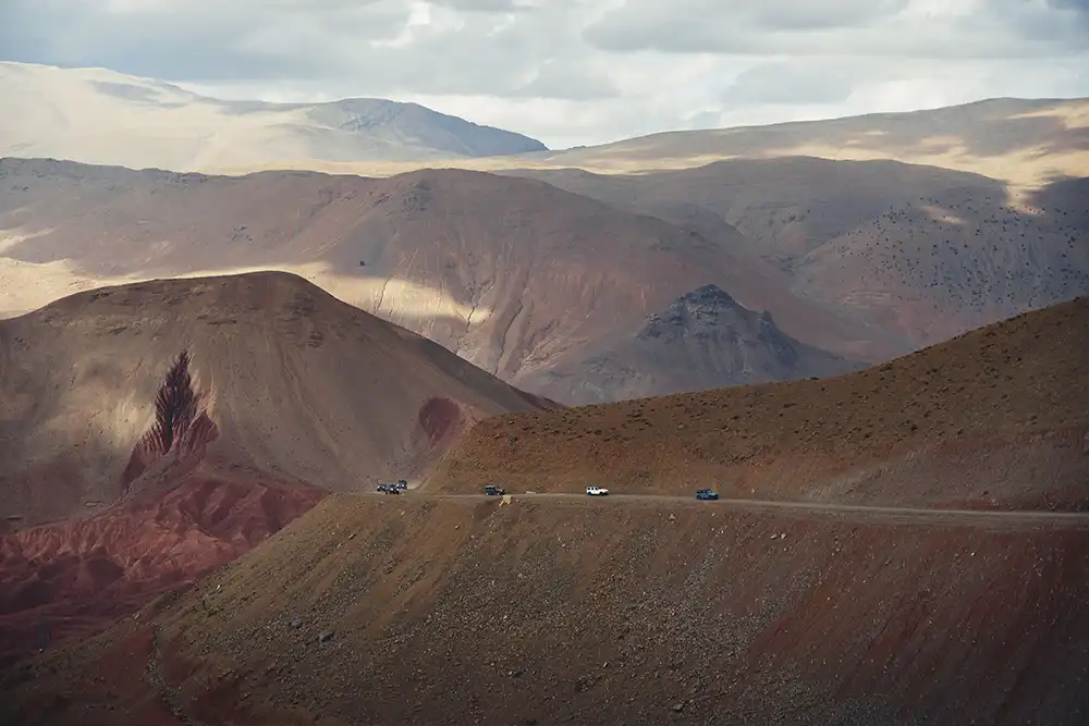 Das Wüstenerlebnis ist ein teurer Spaß: 15.000 Euro plus eigene Anreise. Foto: Mercedes-Benz