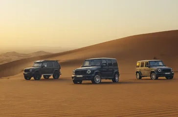 Geländewagenfahren in der Wüste ist ein besonderes Erlebnis. Foto: Mercedes-Benz