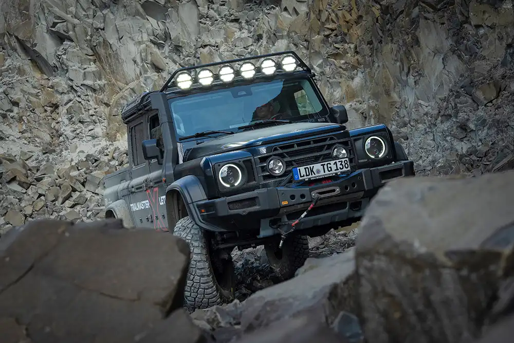Auf Portalachsen ist der Ineos Grenadier kaum mehr zu stoppen. Foto: Letech